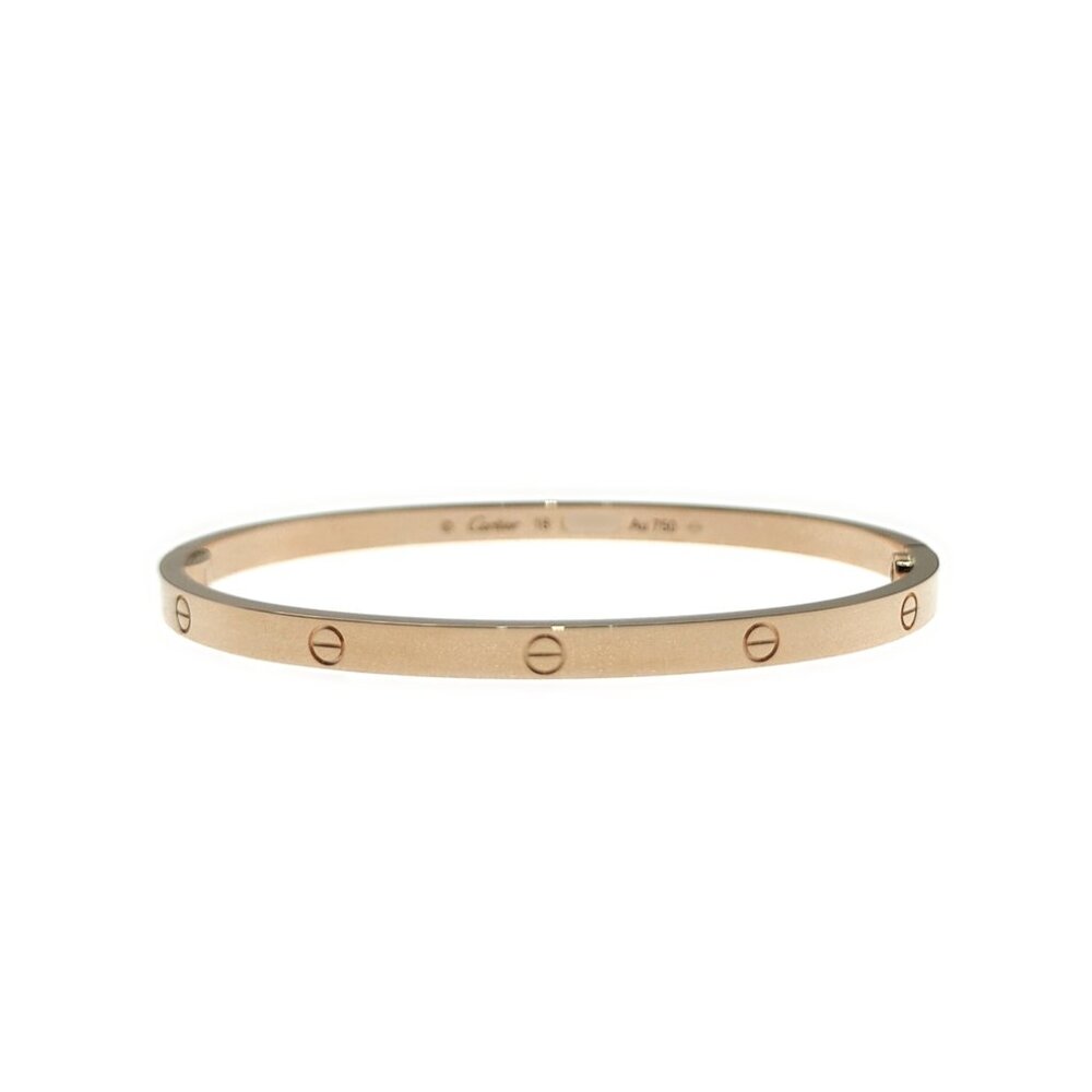 Cartier Love bracelet 18K rose gold size 18
